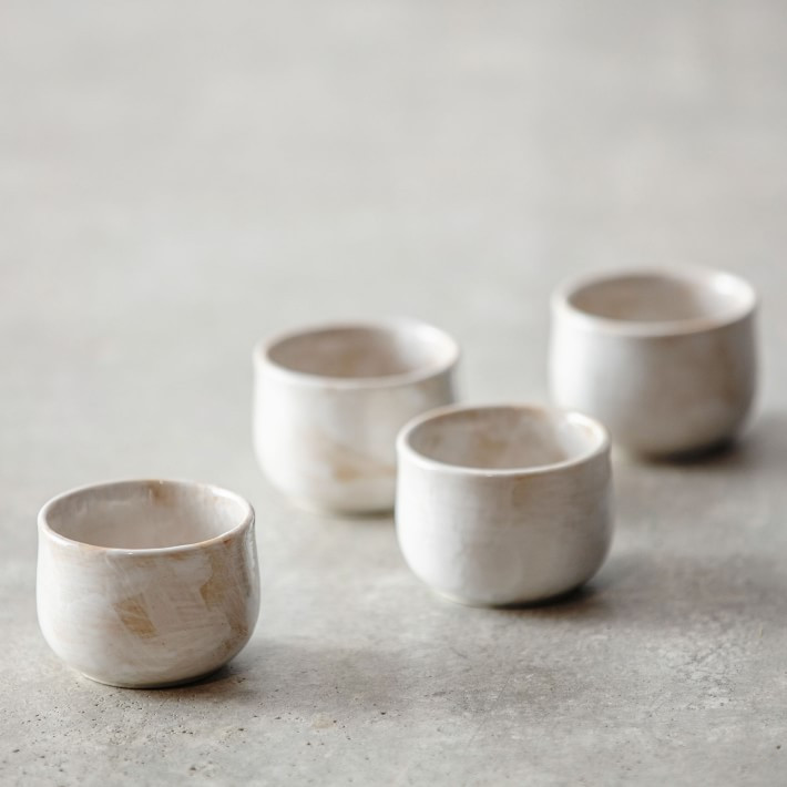 Fortessa Cloud Terre Collection No. 2 Espresso Cups, Set of 4 | Williams-Sonoma