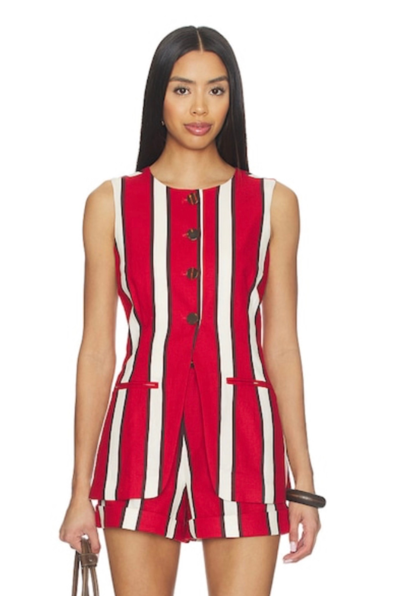 Simon Miller Summer ☀️
#simonmiller
#stripes
#summeroutfit
#springoutfit
#matchingset

#LTKootd #LTKMidsize