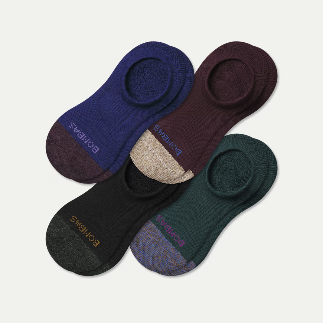 Women's Cushioned No Show Sock 4-Pack | Bombas