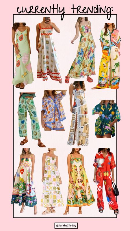 Currently Trending: BOLD prints and patterns (on dresses, sets, pants and more!)

Graphic print / Graffiti dress & lounge set from Amazon / Vacation Resort Outfit Inspiration / 2Today Finds

#2TodayFinds #graphicprintdress #graphicdress

#LTKstyletip #LTKSeasonal