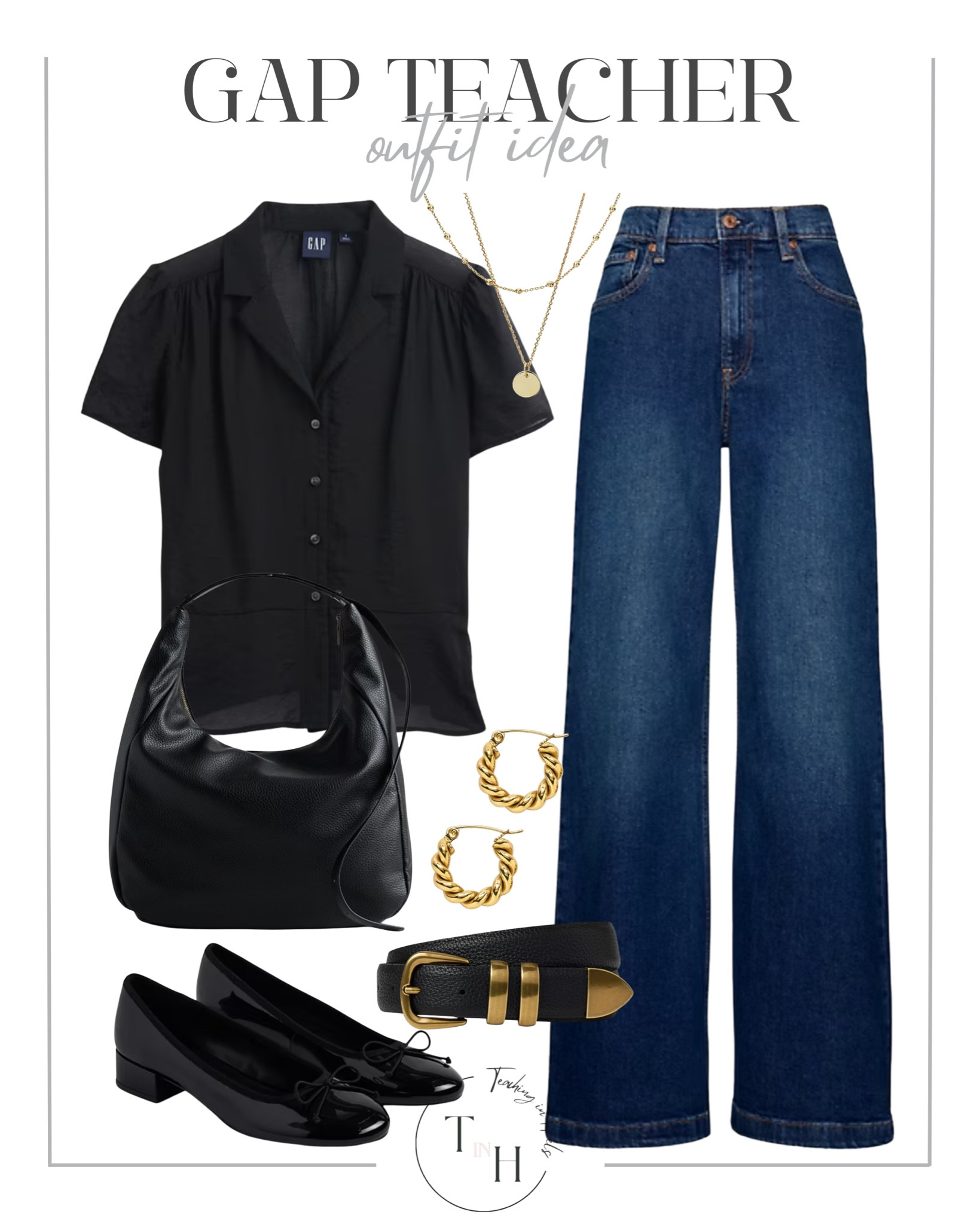 Gap casual teacher outfit idea

casual classroom outfit
teacher jeans and cardigan look
comfortable school day outfit
laid-back teaching style outfit
sneakers with workwear look
easy neutral classroom outfit
everyday teaching essentials outfit
cozy but professional school look
weekend-vibe teacher outfit
simple mix-and-match classroom style

#LTKSeasonal #LTKSaleAlert #LTKootd