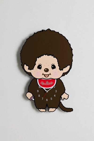 Monchhichi Figural Analog Wall Clock | Urban Outfitters (US and RoW)