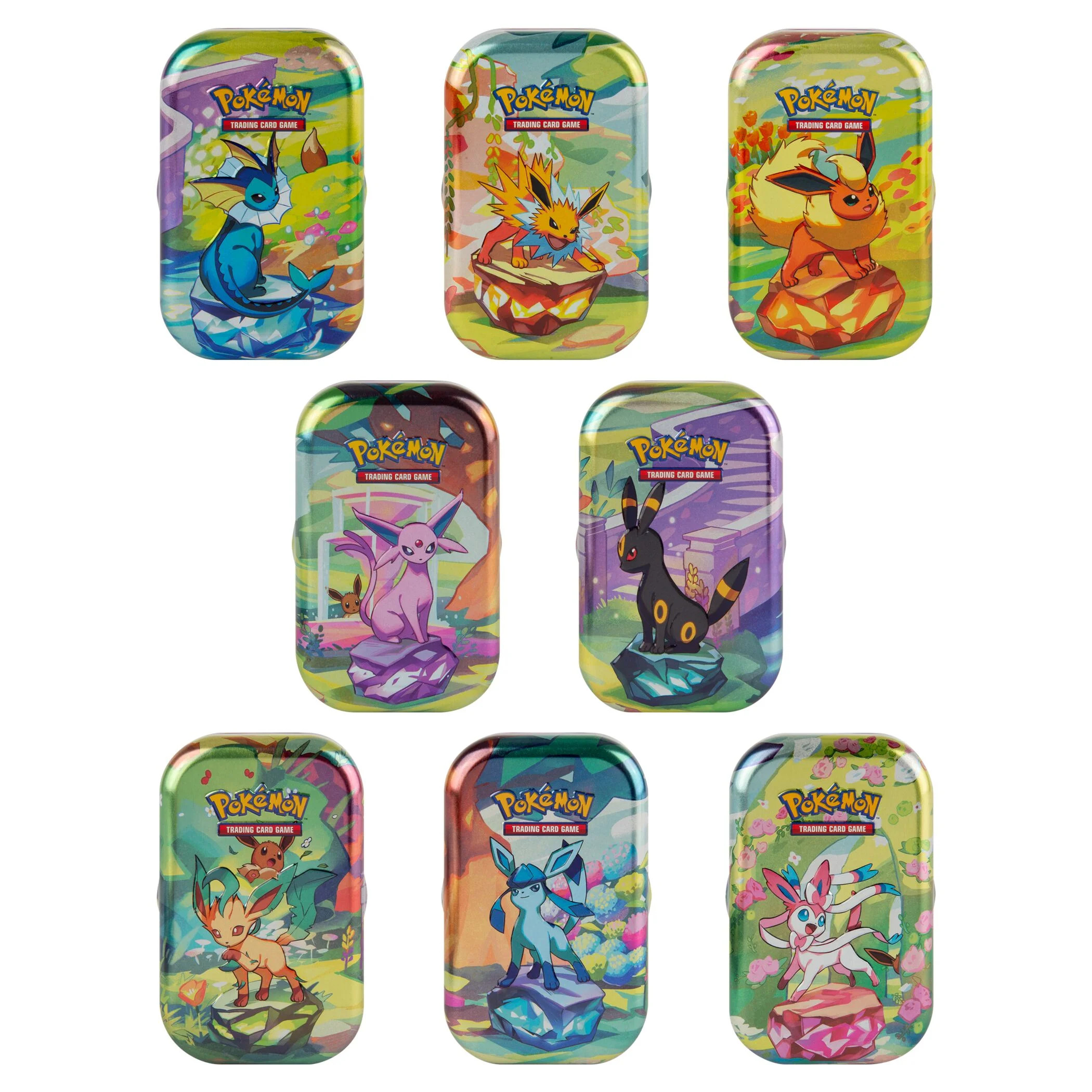 Pokemon SV8.5 Prismatic Evolutions Mini Tin Randomly Selected | Walmart (US)