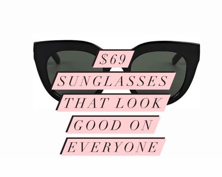 The $69 sunglasses that look good on everyone

#LTKFind #LTKtravel #LTKunder100