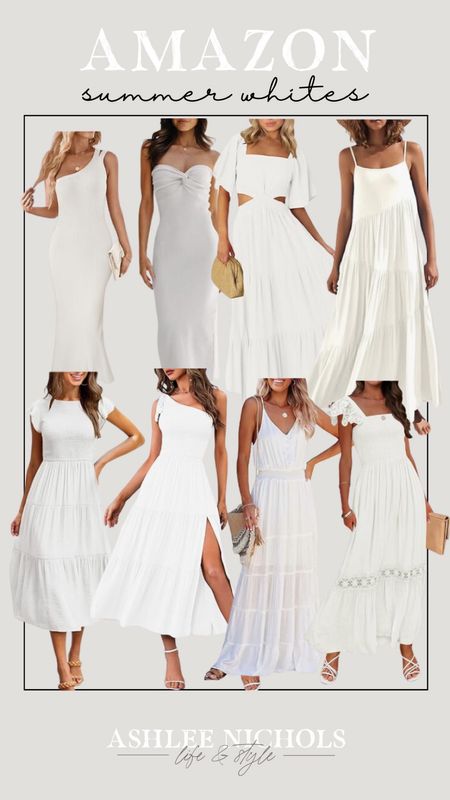 Amazon
Summer white dresses