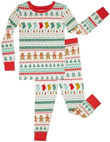 Little Sleepies Two-Piece Pajama Set for Boys & Girls, Soft Viscose from Bamboo Toddler Pajamas f... | Amazon (US)