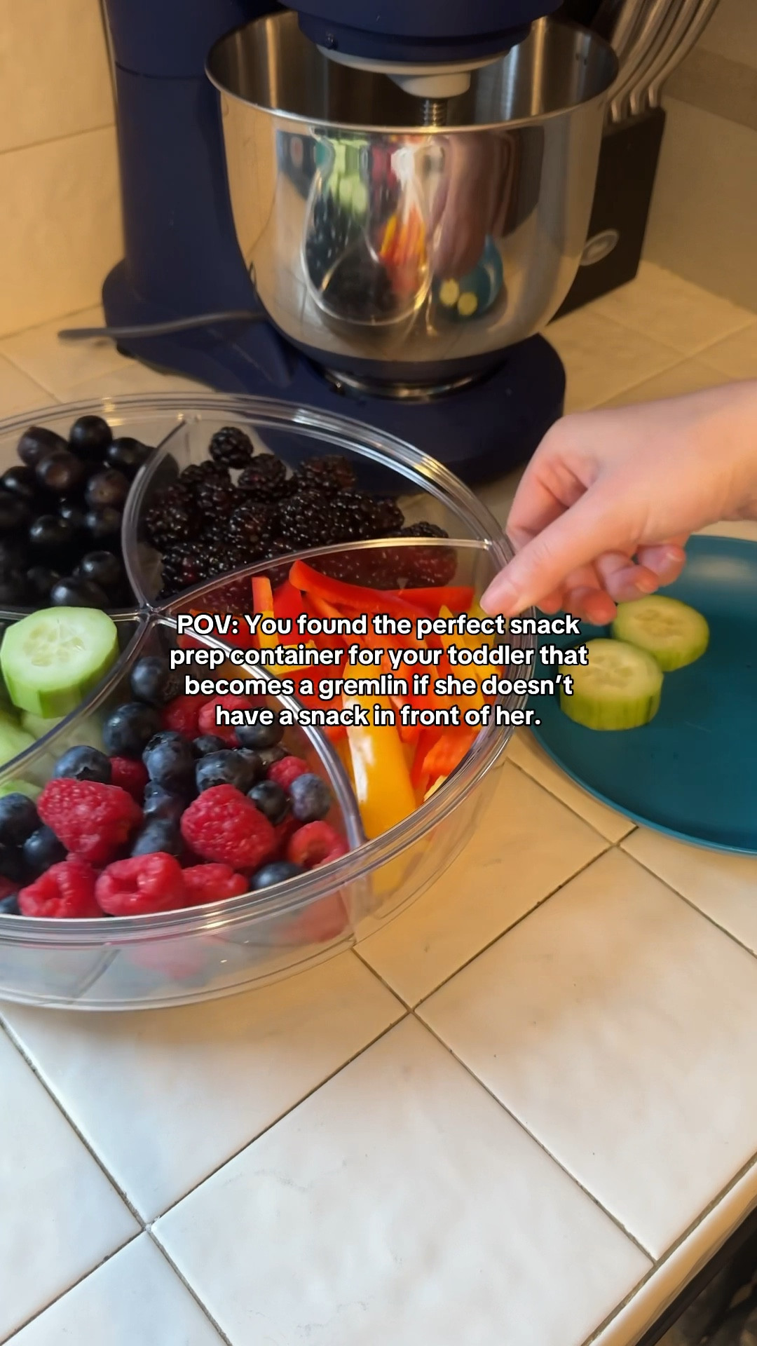 This snack prep container is perfect for kitchen storage and fridge organization. I love that you could easily take it while traveling too. The container spins, and has 5 removable compartments so you can use it as a large container too! I’ve tagged my exact one and then others that are similar

Kitchen organization, kitchen storage, snack storage, food ware, picnic, kitchen finds, snack prep, meal prep, kitchen, toddler mom, stay at home mom

#LTKFindsUnder50 #LTKTravel #LTKHome