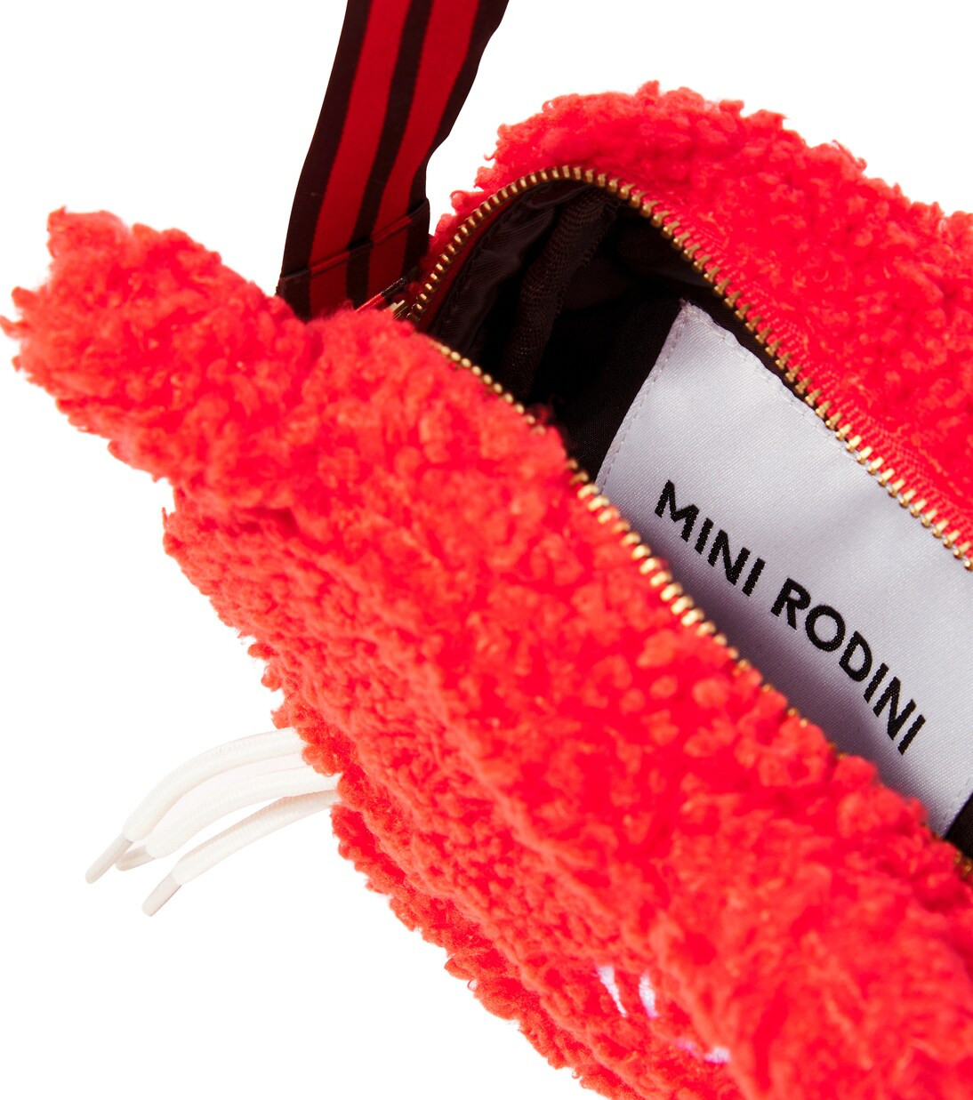 Cat faux shearling crossbody bag | Mytheresa (INTL)