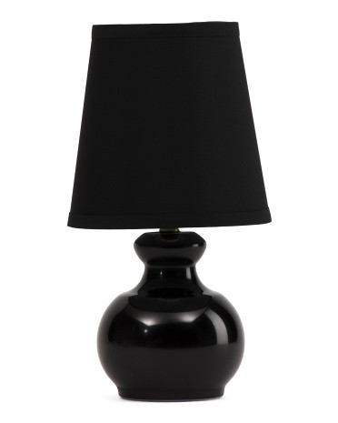 Solid Marble Rechargeable Bulb Table Lamp With Shade | TJ Maxx