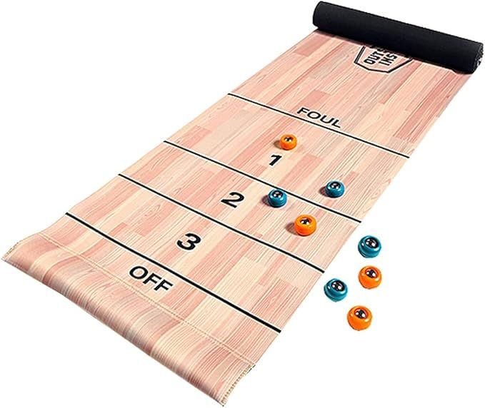 Outside Inside Roll-up Shuffleboard Game Set | Amazon (US)