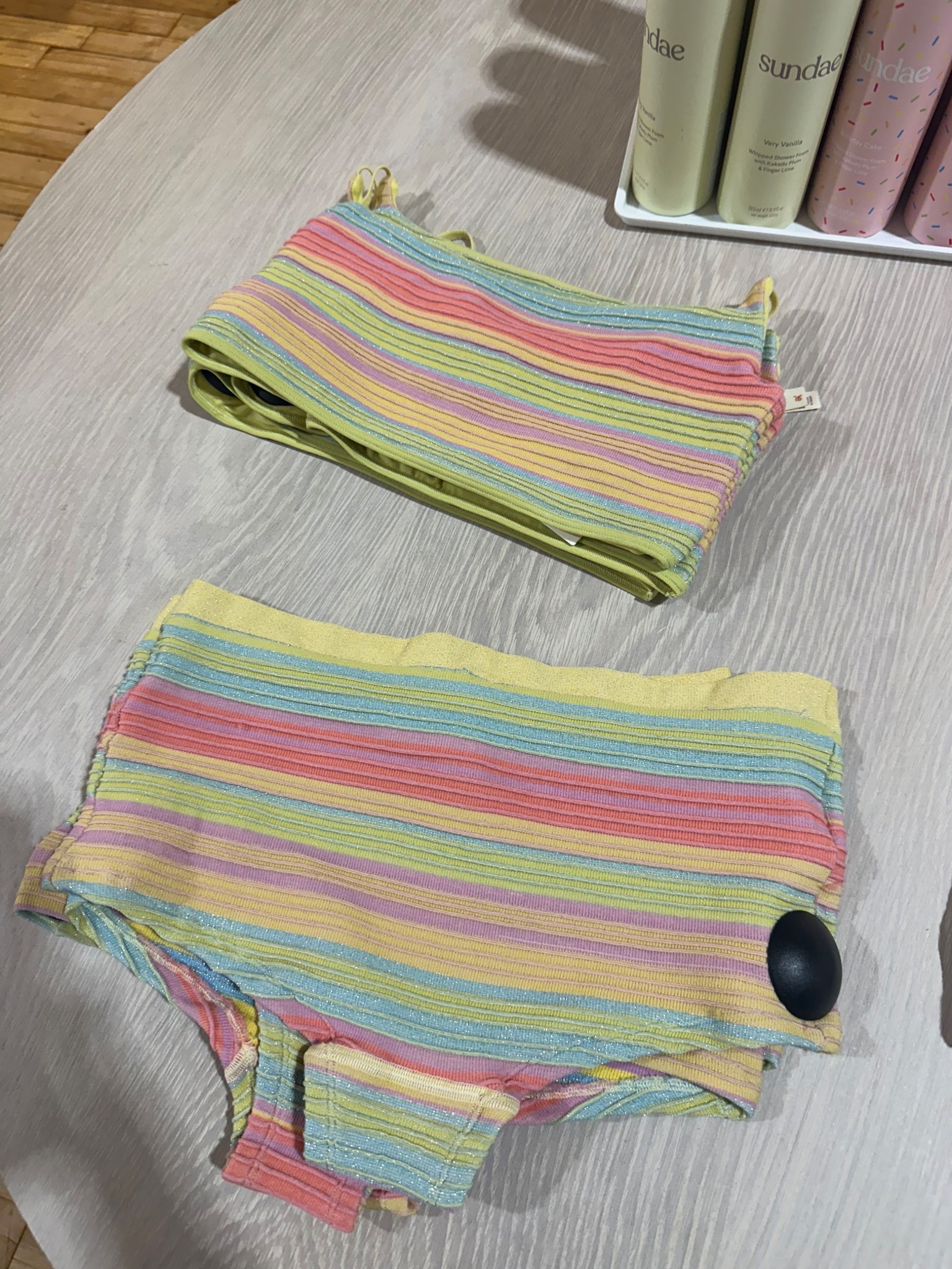 The viral rainbow pastel tank at Anthropologie now comes in a matching bracketed/underwear set! So comfortable!

The bralette is $32 & the underwear are $20! They both range from sizes XS-XL!

#LTKPetite #LTKMidsize