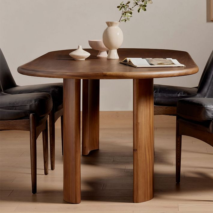 Oval Wooden Dining Table (98.5") | West Elm (US)