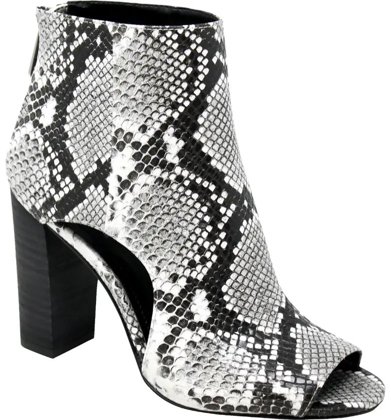 Fable Cutout Open Toe Bootie | Nordstrom