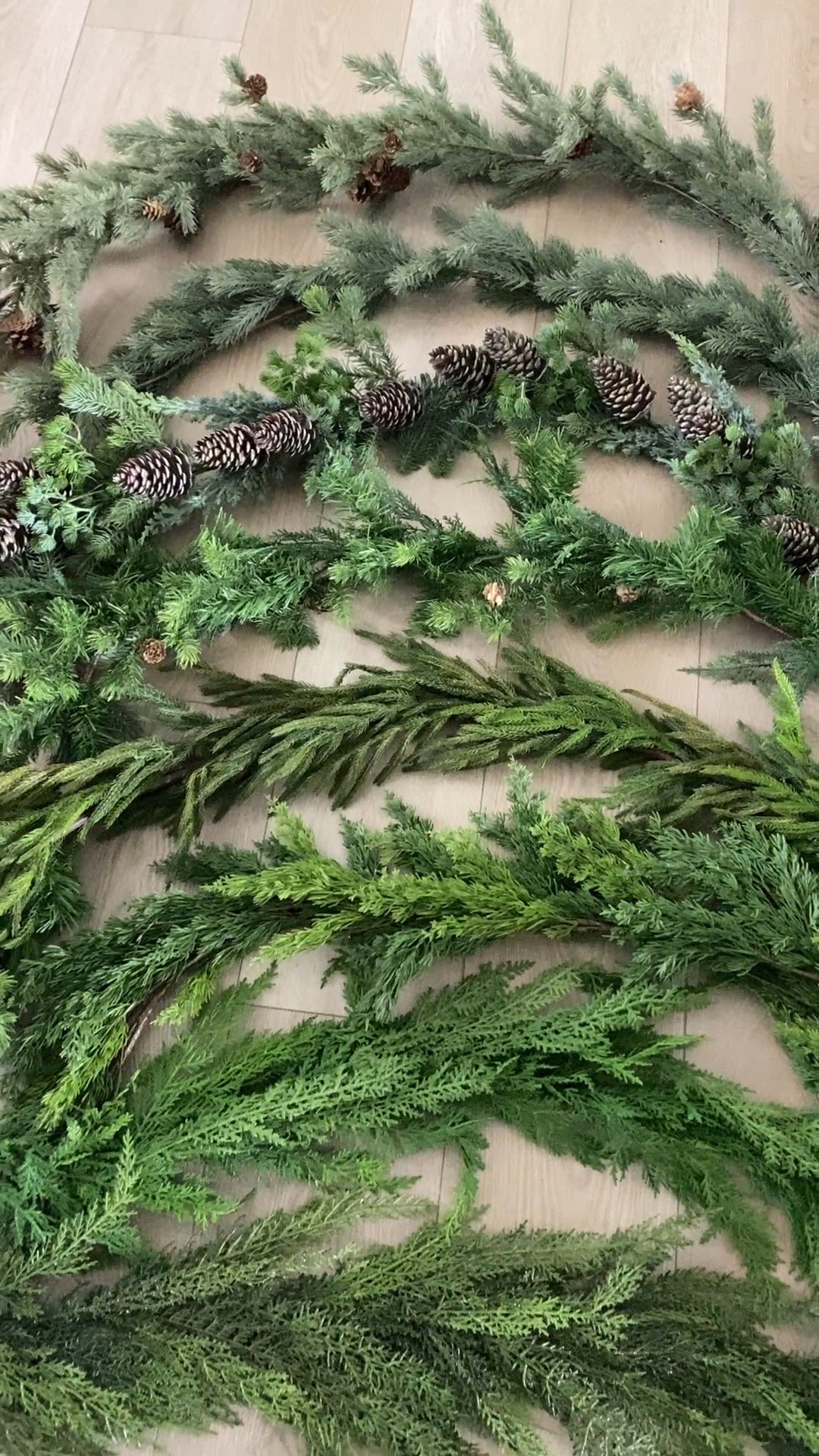 Holiday garland, Christmas garland, Norfolk, pine garland, cedar garland, mix garland, pinecone garland 

#LTKstyletip #LTKhome #LTKHoliday