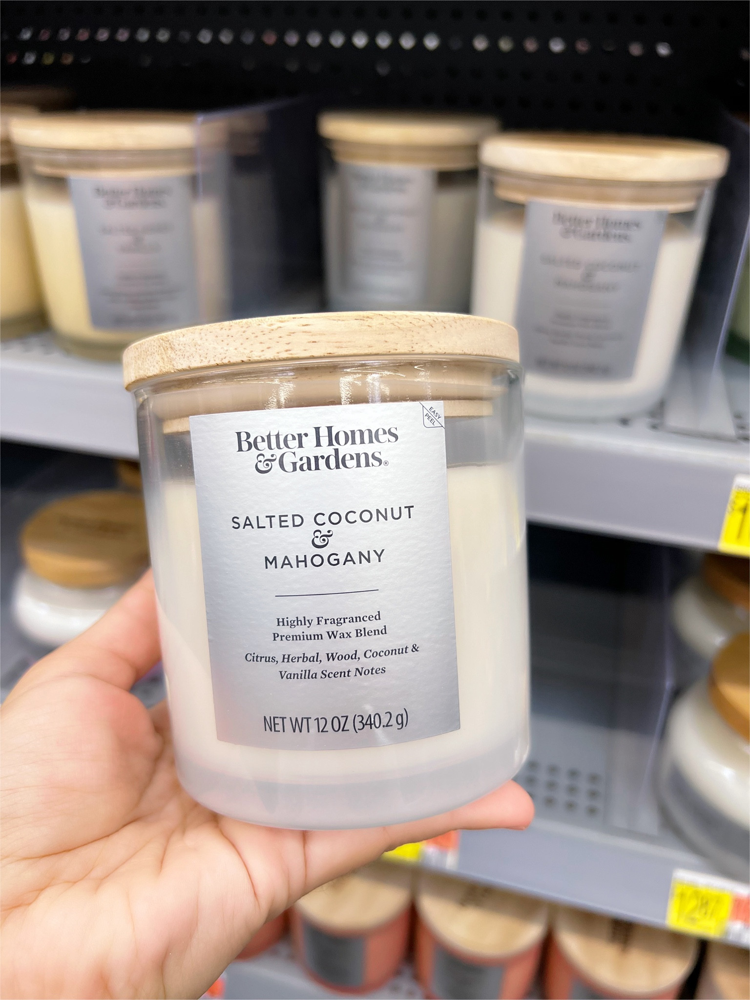 Salt Coconut & Mahogany ✨ Different items also come in this fragrance! I’ve linked them! 

#candle #walmart #home #homedecor #betterhomesamdgardens