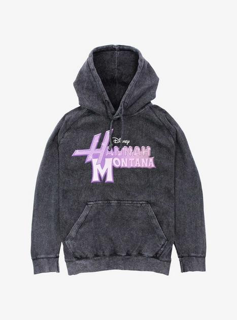 Hannah Montana Rock Star Logo Mineral Wash Hoodie | BoxLunch | BoxLunch