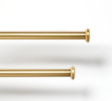Standard Brass Curtain Hardware Collection | Pottery Barn (US)