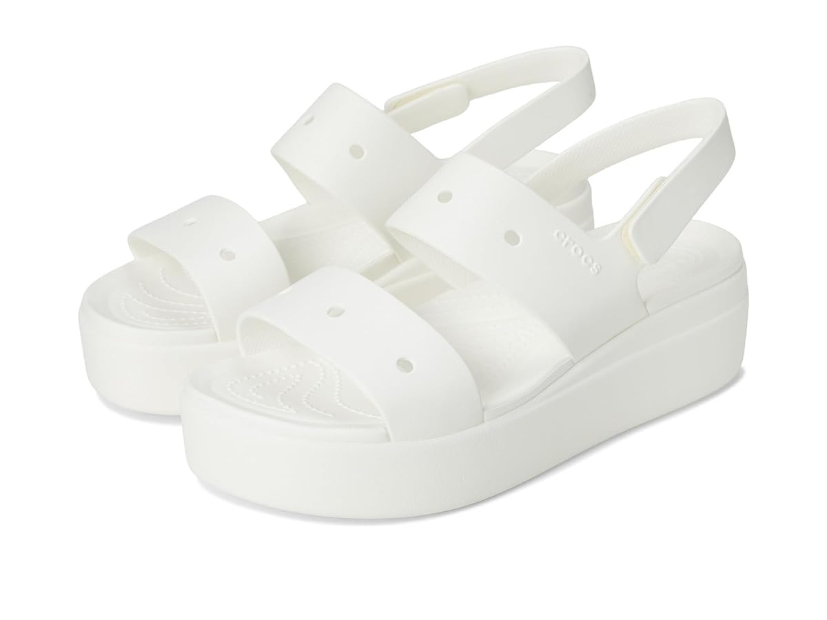 Crocs Women's Brooklyn 4u Low Wedges Sandal | Amazon (US)
