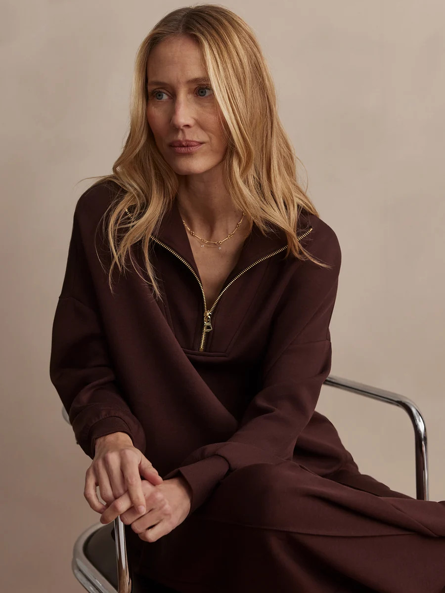 Hawley Half Zip Sweat | Varley UK | Varley UK