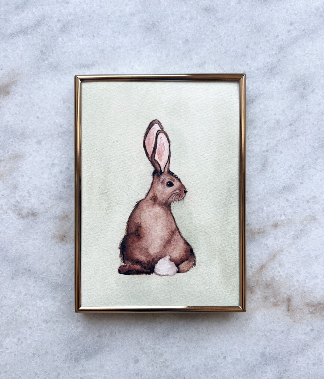 CURIOUS BUNNY | Animal Nursery Art | Farmhouse Art | Countryside Art Print | Whimsical Art Print ... | Etsy (US)
