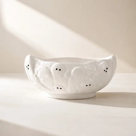 Halloween Ghost Decorative Bowl Resin Candy Dish Spooky Holiday Centerpiece for Treats Mini Pumpkins Pinecones Tabletop Decor for Coffee Table Dining Table Shelf Mantel Entryway Countertop | Walmart (US)