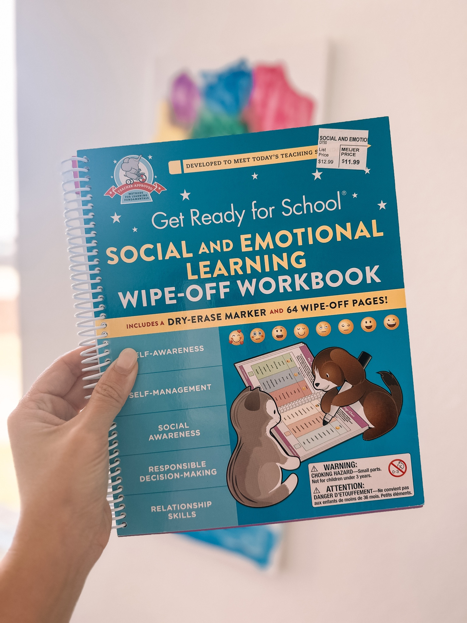 Social and emotional learning book! Calihan enjoys filling out his emotions and working on breathing when having issues. 

#LTKFamily #LTKKids