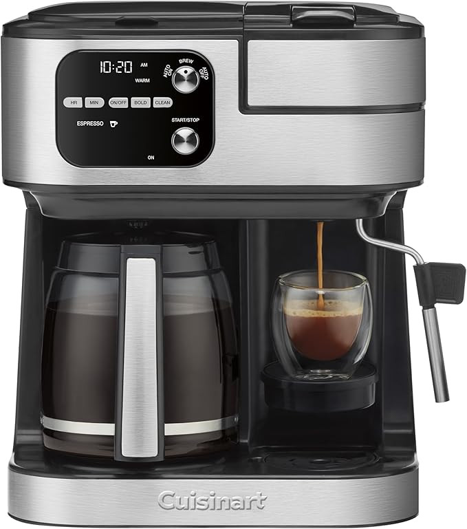 Cuisinart Coffee Center Barista Bar 4-in-1 Coffee Maker, Single-Serve Pods Compatible, Coffeemake... | Amazon (US)