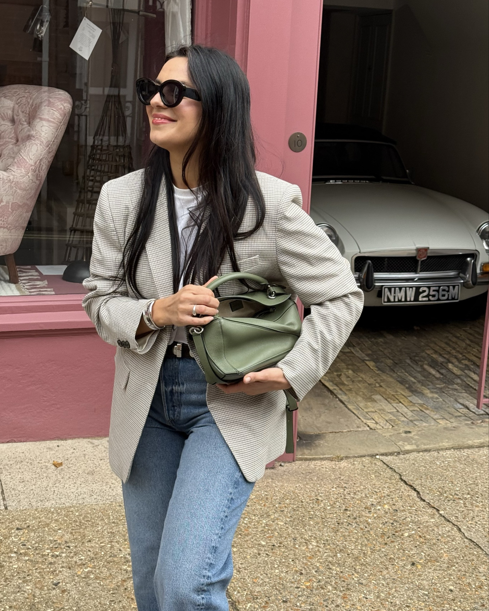Jeans and a blazer outfit 
Ad some PR products tagged 

#LTKuk #LTKjeans #LTKstyletip