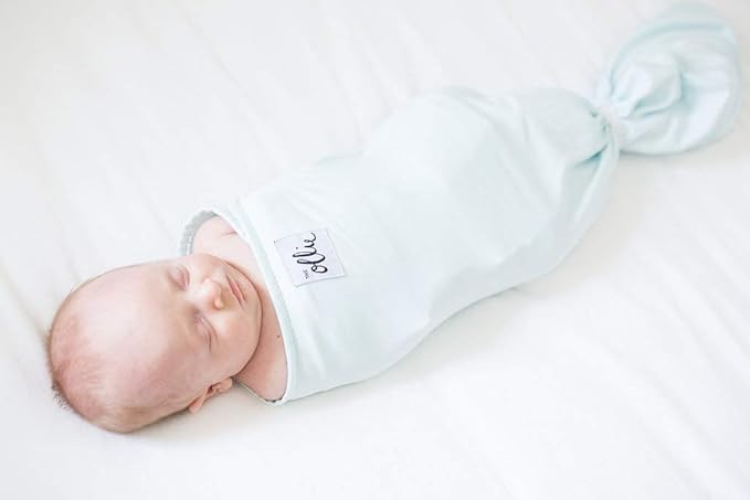 The Ollie Swaddle (Sky) - Helps to Reduce The Moro (Startle) Reflex - Made from a Custom Designed... | Amazon (US)