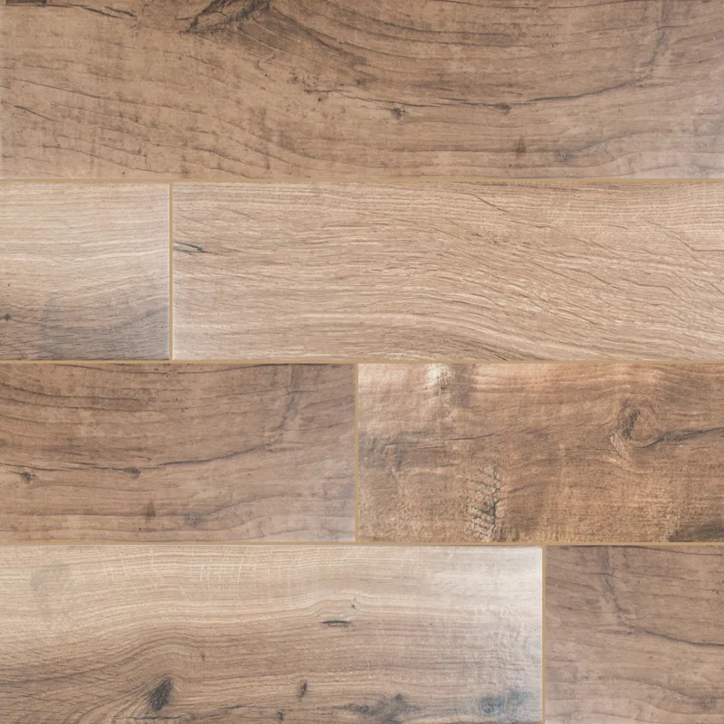 Palmetto 6" x 36" Porcelain Wood Look Tile | Wayfair North America