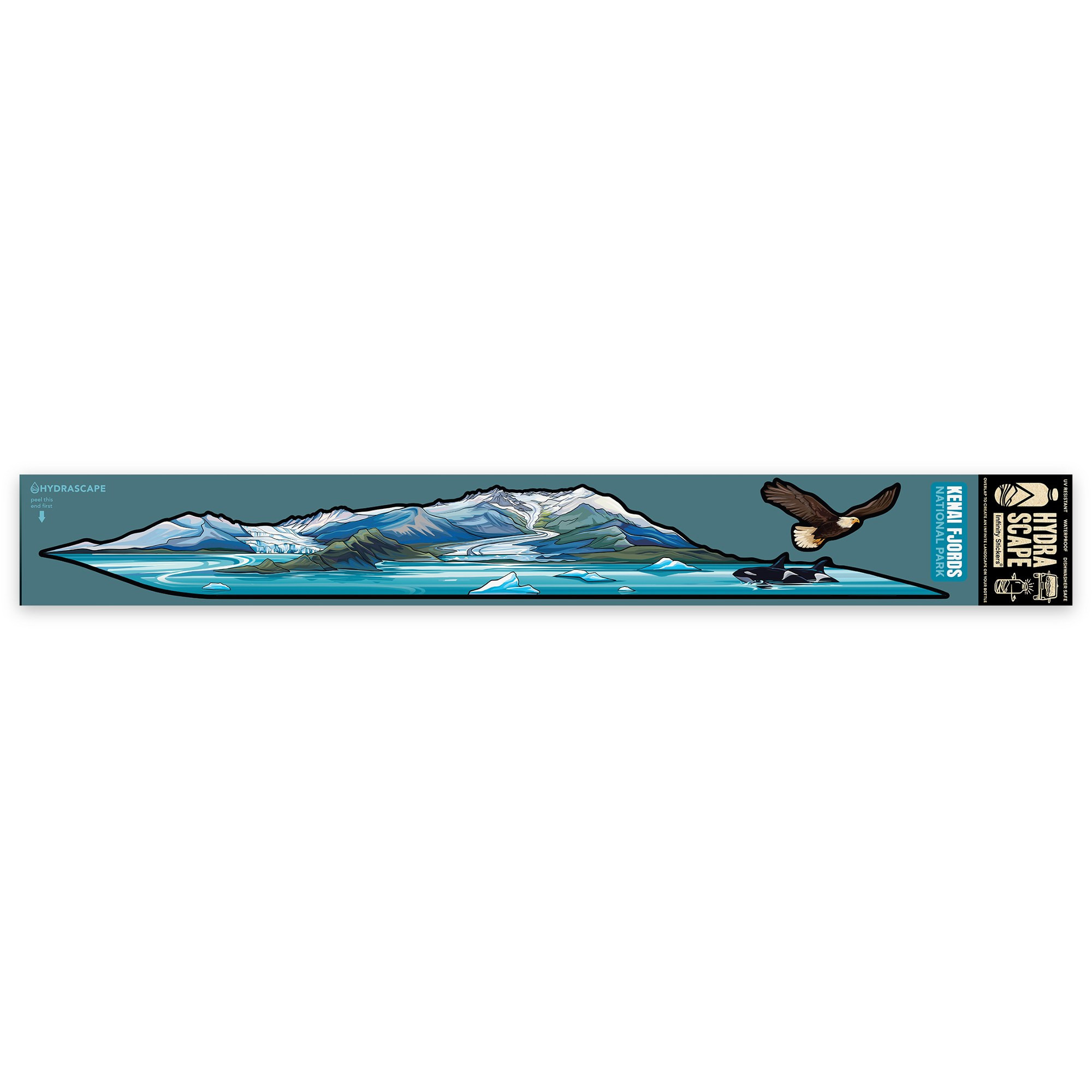 Hydrascape Stickers Kenai Fjords National Park Infinity Sticker | REI