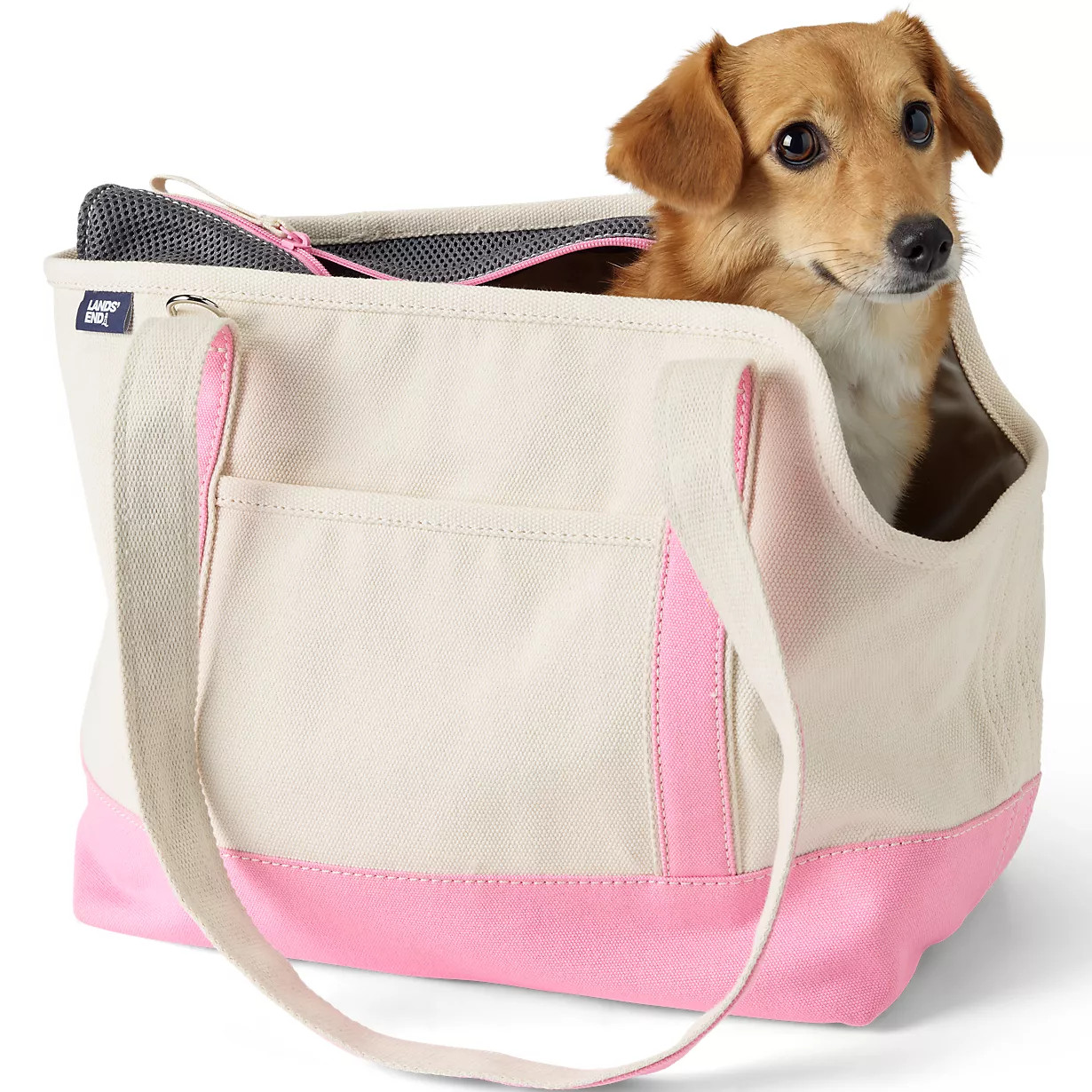 Canvas Dog Tote Carrier | Lands' End (US)