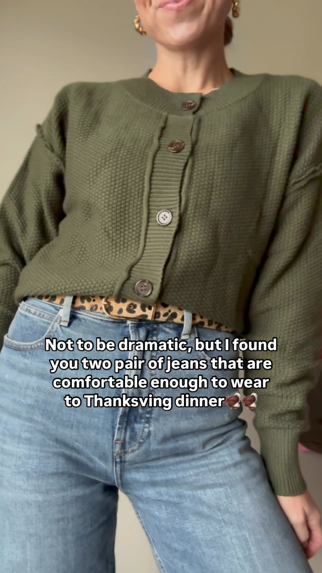 We are less than one month away from Thanksgiving dinner and I’m here to tell you, you need to wear a Thanksgiving outfit that is COMFORTABLE.  We need room for seconds, duh.

These jeans are two of my favorites.  Both have a good stretch and a great cropped length (would be so cute with boots) and are great to wear all year long.

Both are true to size! 

#LTKHoliday #LTKSeasonal #LTKStyleTip