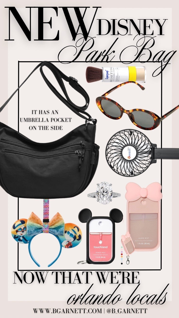 Getting a new park bag now that we are local and docking it a little differently now 

Disney bag | park bag | mini fan | Minnie ears | micro ears | touchlamd | spf | goop 

#LTKMens #LTKTravel #LTKgrwm