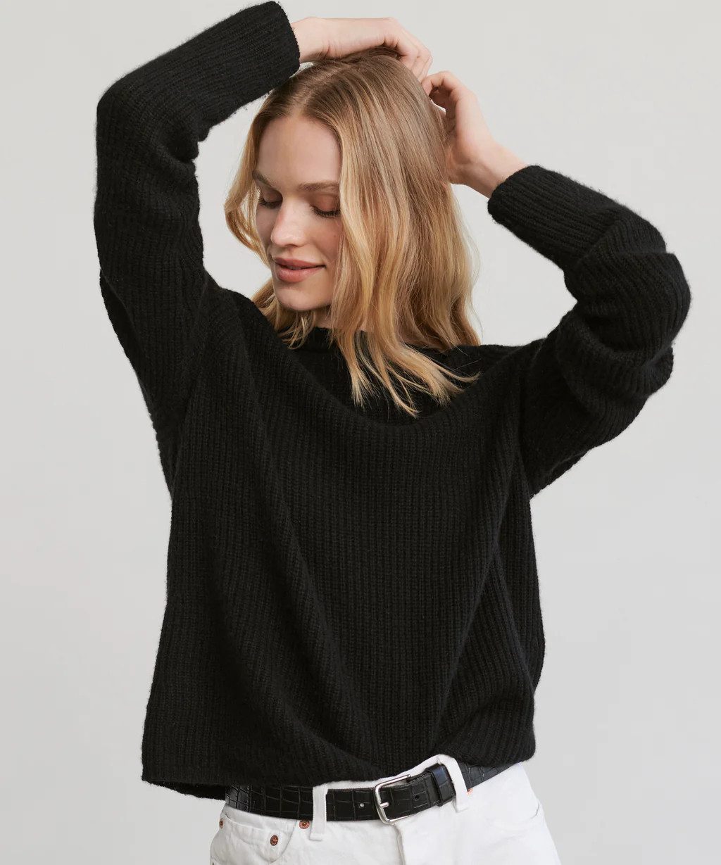Cashmere Fisherman Sweater | Jenni Kayne