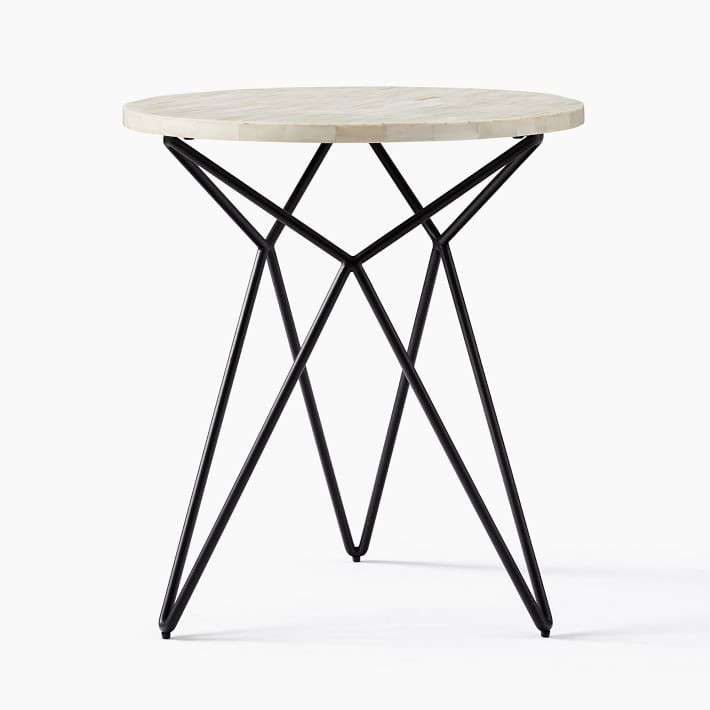 Adeline Bone Inlay Side Table | West Elm (US)