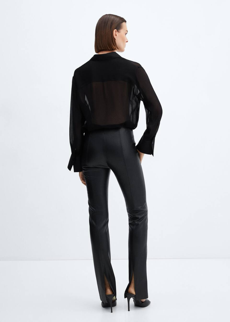 Search: Black leather pants (21) | Mango USA | MANGO (US)