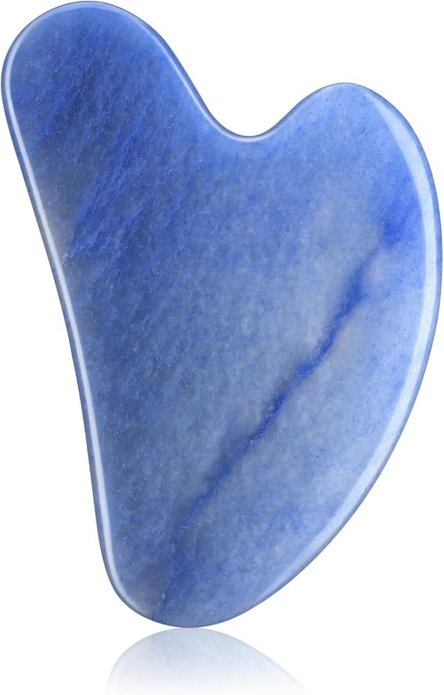 Gua Sha Facial Tools Guasha Tool Gua Sha Jade Stone for Face Skincare Facial Body Acupuncture Rel... | Amazon (US)