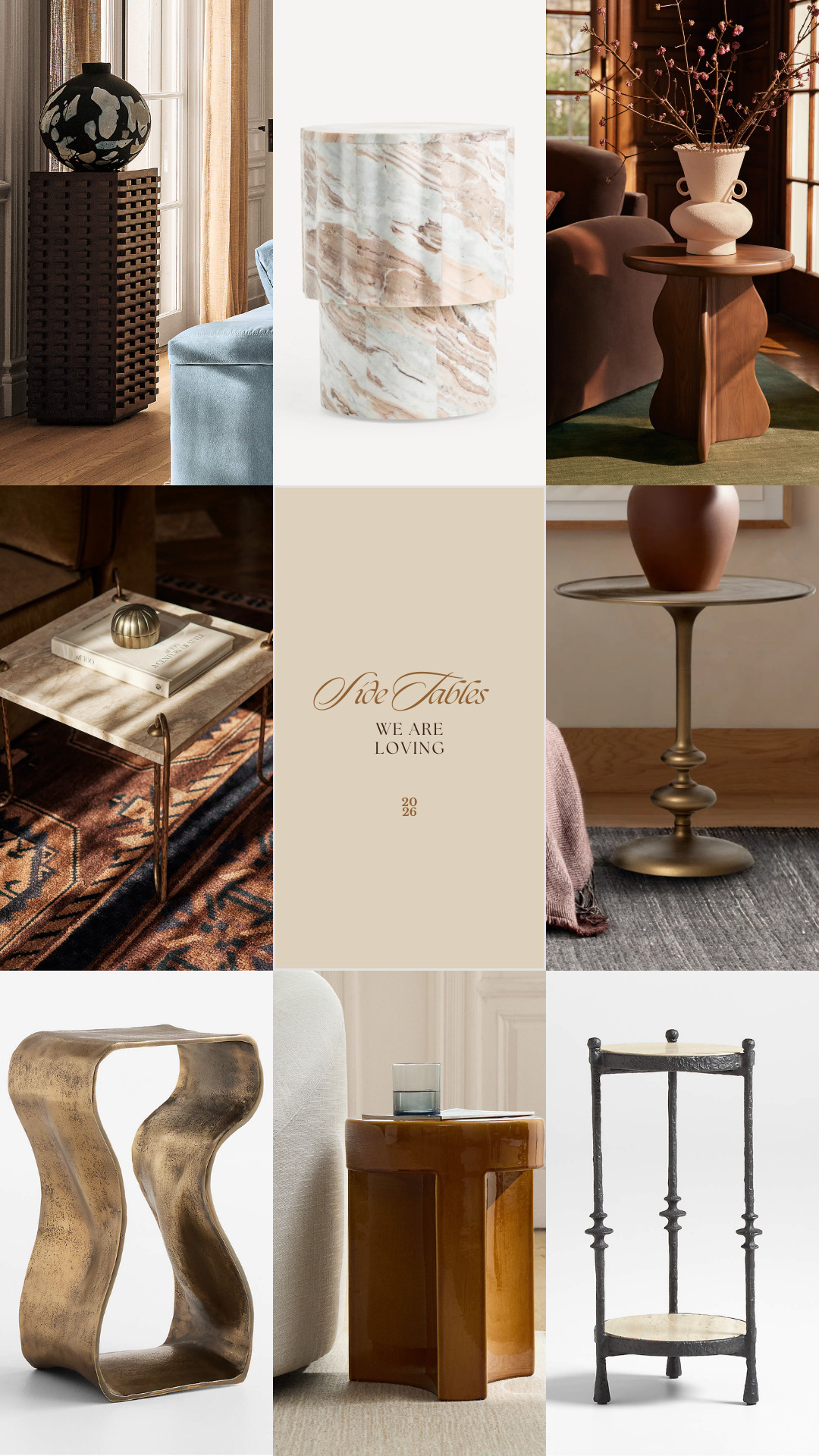 Shop some of our favorite side tables now on our design pantry!  

 #LTKHome