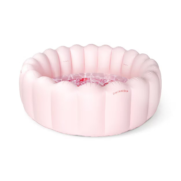 Minnidip Tufted Pool - Blushing Palms | Target