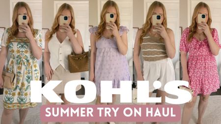 Kohls summer try on haul 2024 • click to shop these looks as seen on YouTube affordable by amanda 

#LTKFindsUnder50 #LTKMidsize #LTKSeasonal