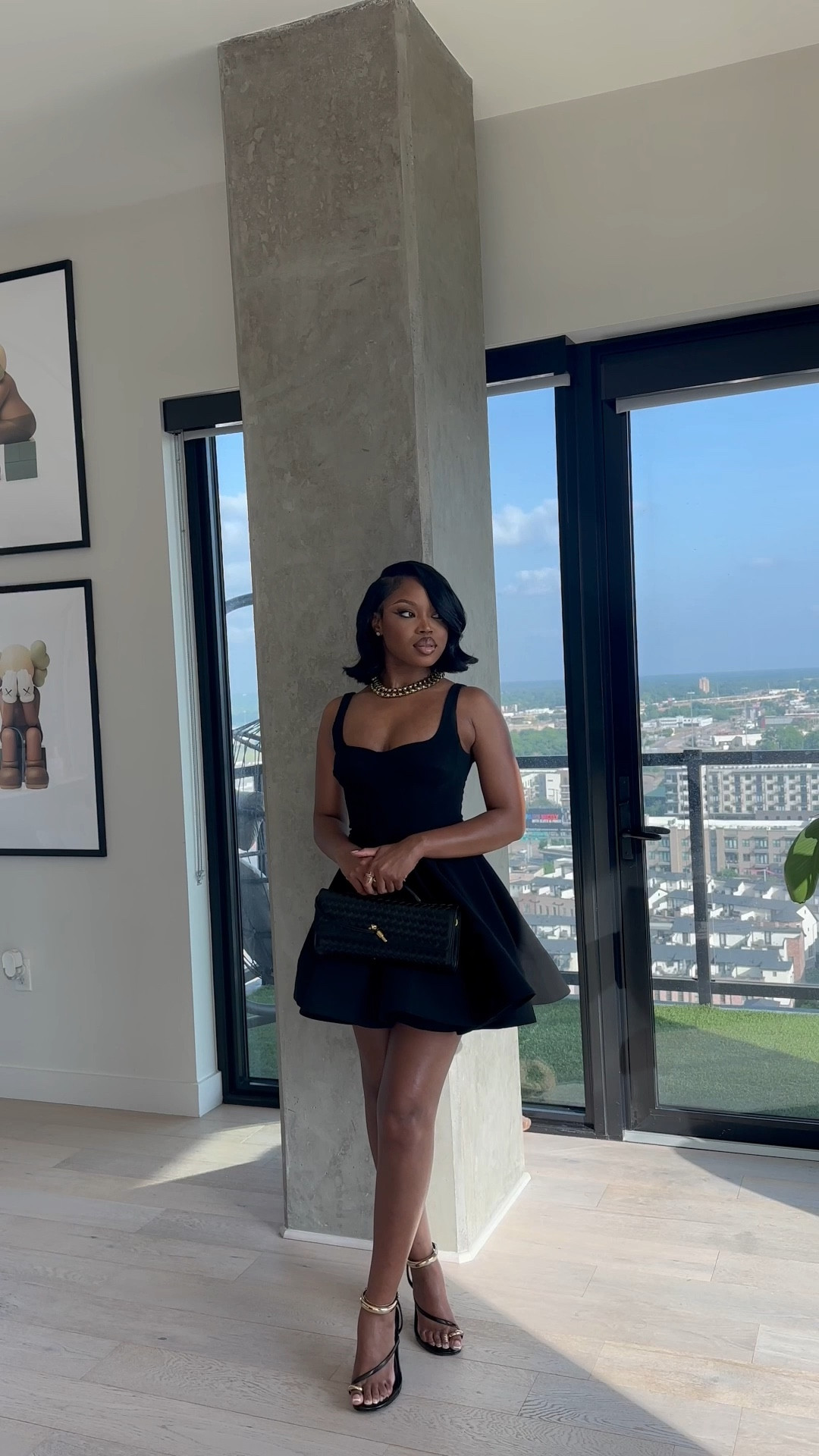 Super cute & chic look for a panel tonight!❤️ 