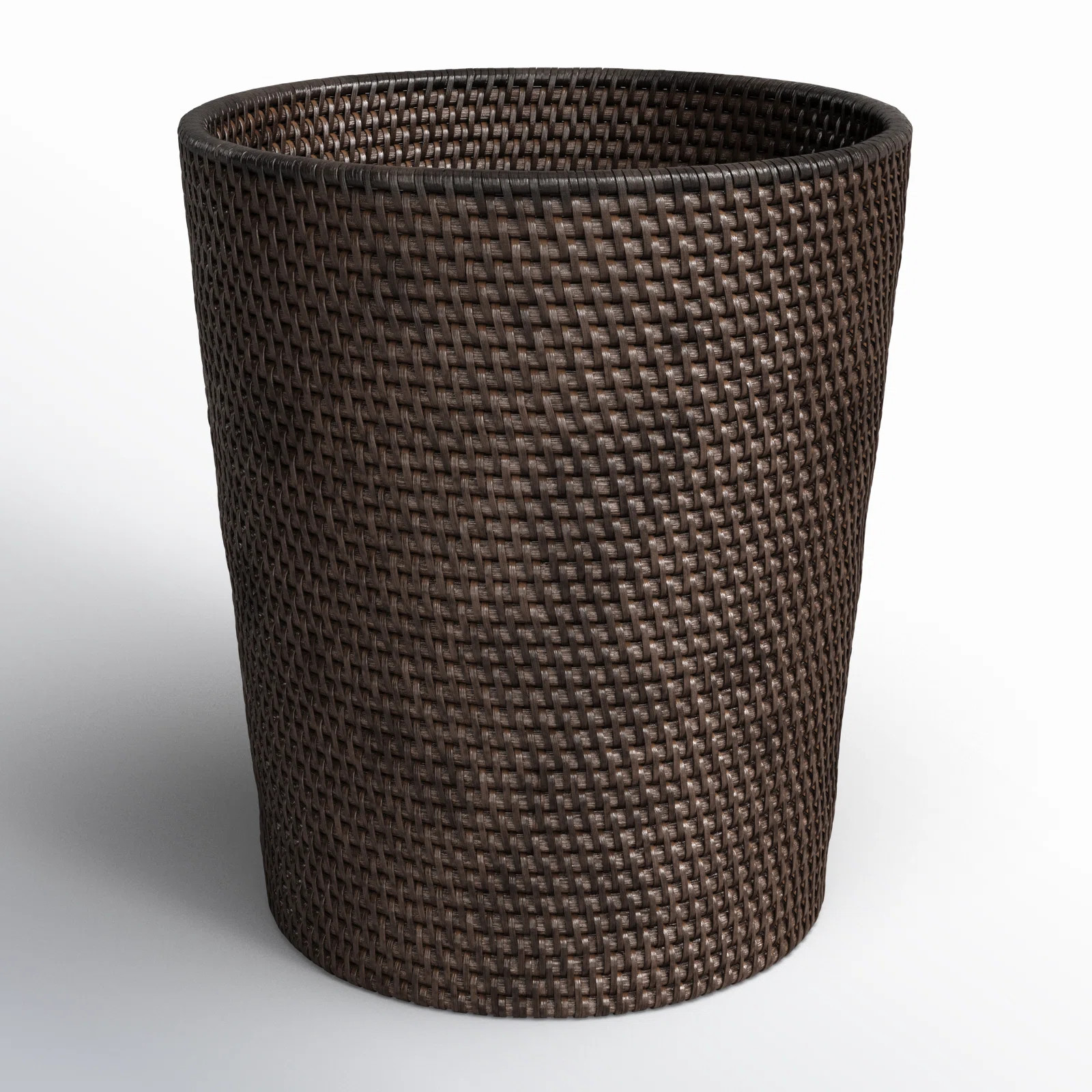 Goodfield Wicker Open Waste Basket - 3 Gallons | Wayfair North America