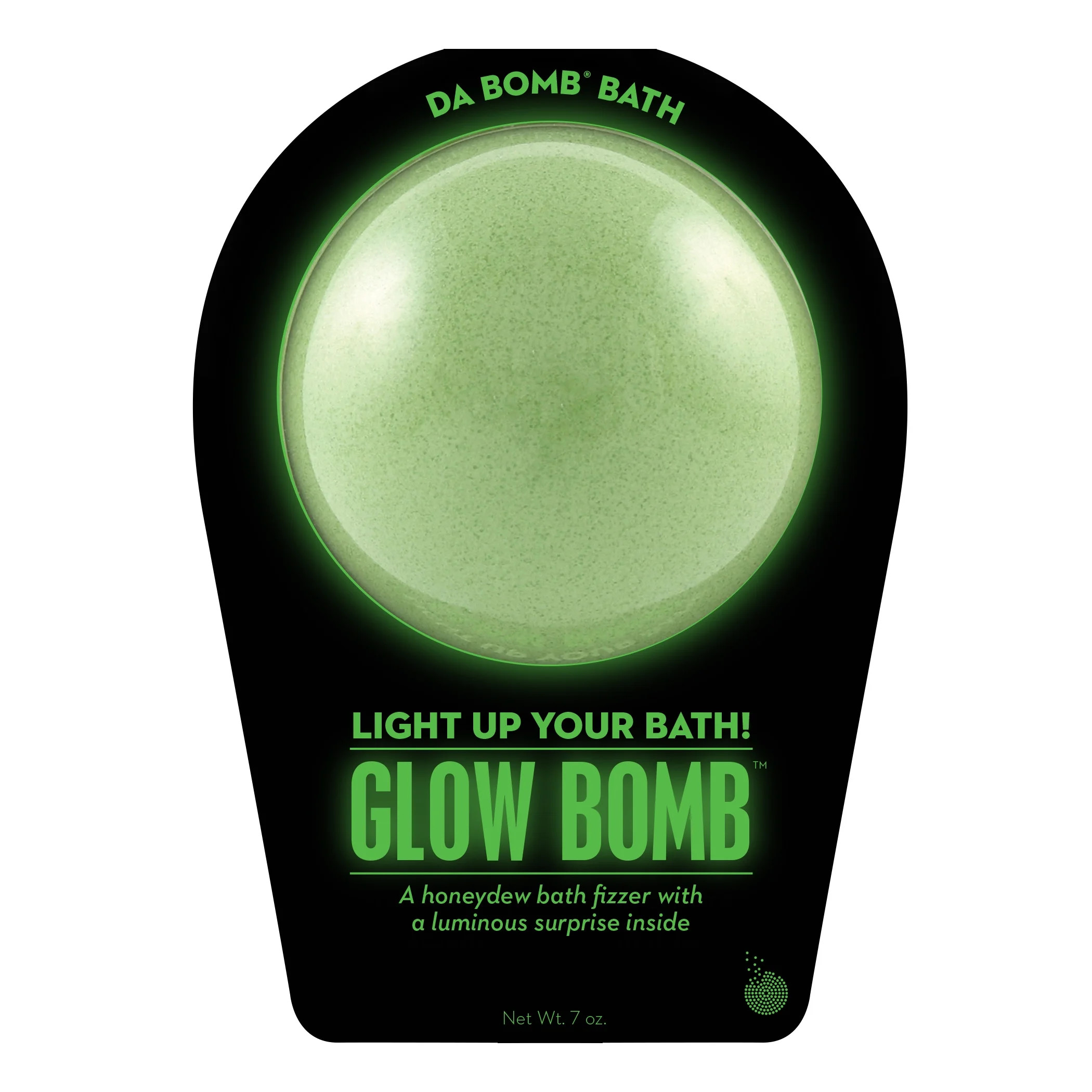 Da Bomb Bath Fizzers Glow Bath Bomb, 7oz | Walmart (US)