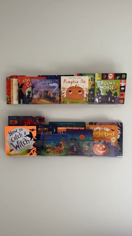 Halloween books ideas - Halloween children’s books - acrylic bookshelves -Baby books - boy book inspo - floating shelf’s - playroom decor inspo - kid room decor idea


#LTKhome #LTKSeasonal #LTKkids