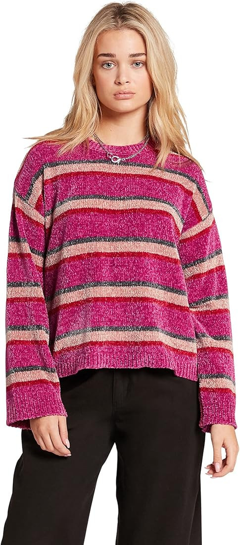 Volcom Women's Bubble Tea Boxy Fit Sweater | Amazon (US)