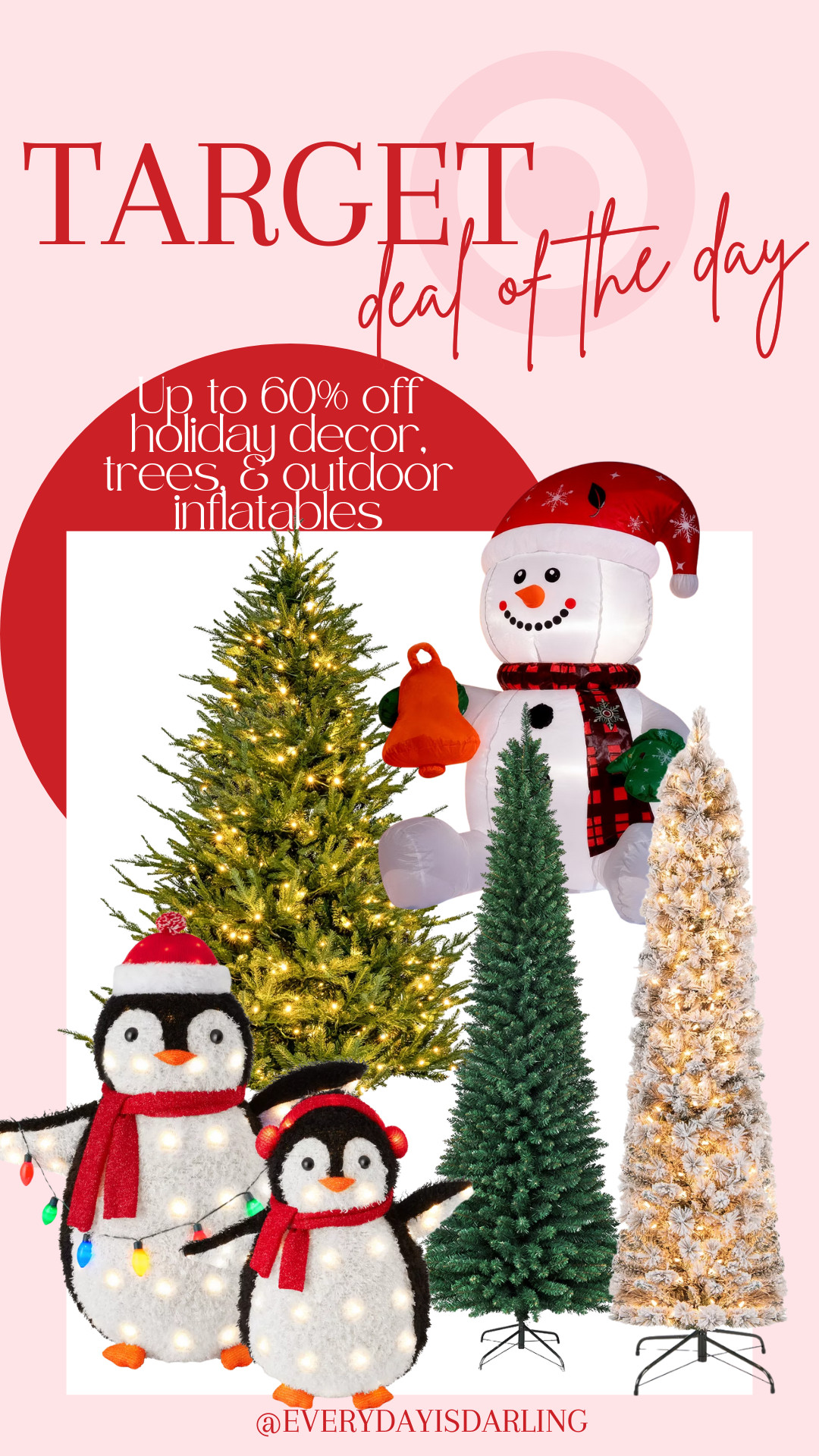 So many christmas trees and other holiday decor on sale at Target, today only!  

 #LTKHoliday #LTKHome #LTKSaleAlert