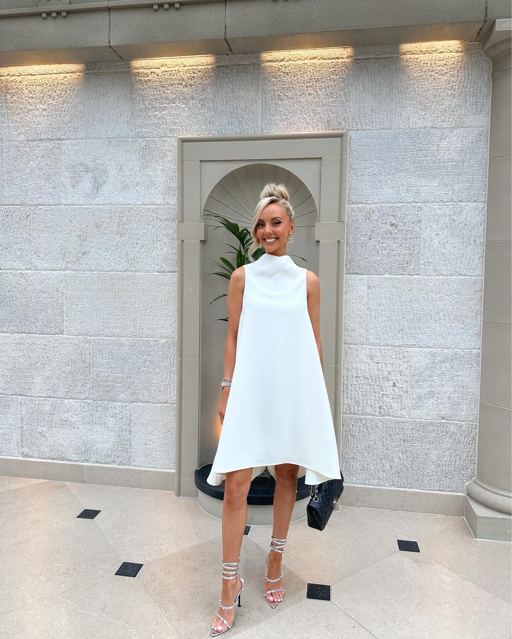 reiss shauna high neck mini dress Alexsimpson_x on LTK