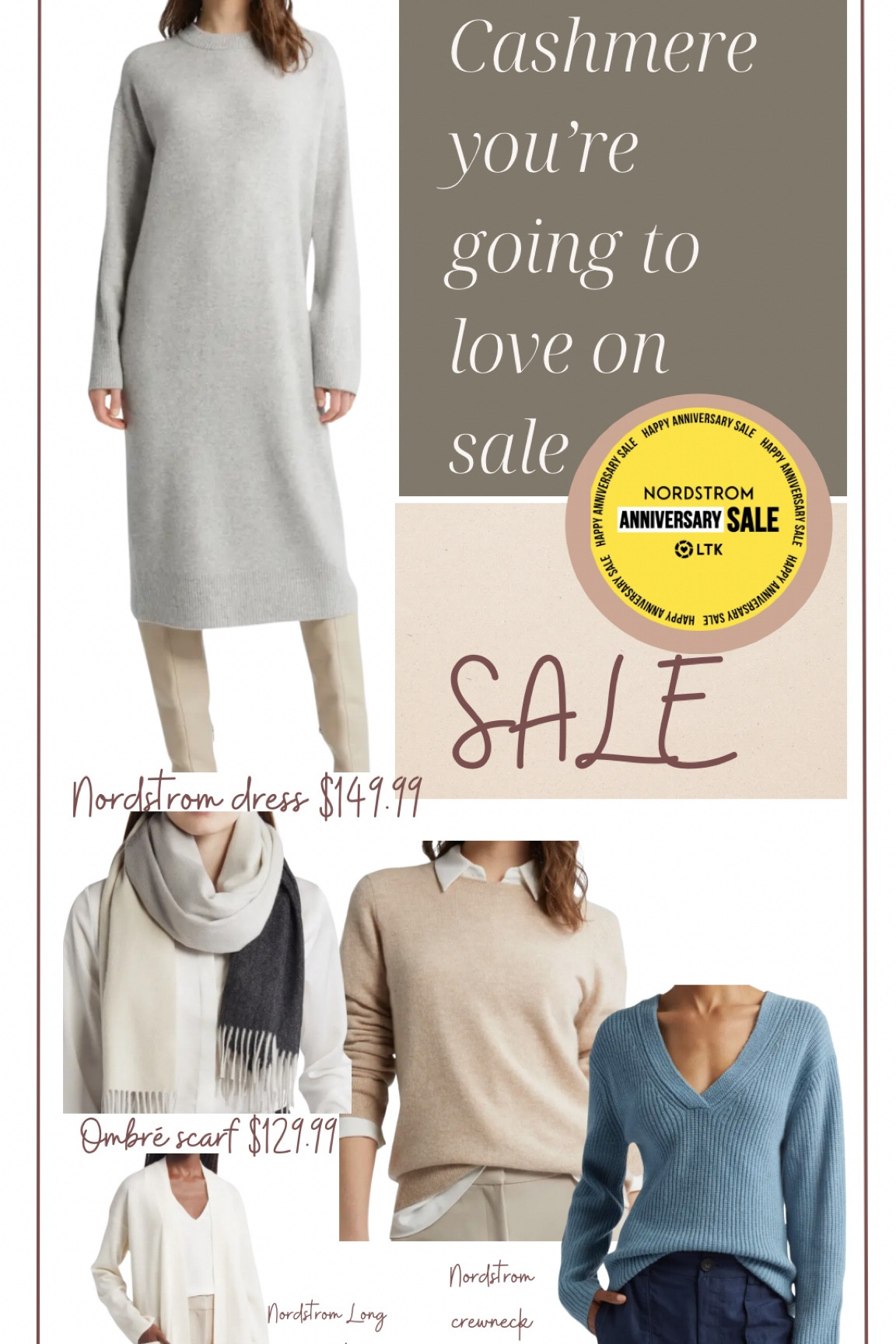 💛Nordstrom sale 💛

Great time to buy luxury pieces and save a ton of money!

Cashmere is one of my favorite things and I love getting it on sale! 

Nordstrom brand has great high quality cashmere and is on major sale 💛

Vince is amazing and a true luxury… the NSALE is a great time to grab this brand ✔️

All fit true to size 


#LTKSummerSales #LTKxNSale #LTKSaleAlert