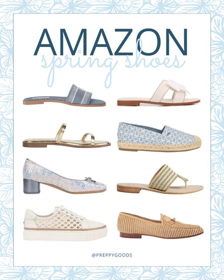 Trending Amazon spring shoes for the season. How cute are these finds?

Amazon Sandals | Amazon Shoes | Spring Shoes | Spring Sandals | Grandmillennial Style

#LTKfindsunder100 #LTKshoecrush #LTKstyletip